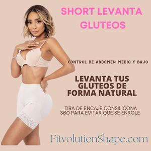 Push Up Short / Short Levanta Glúteos – Fitvolution Shaper