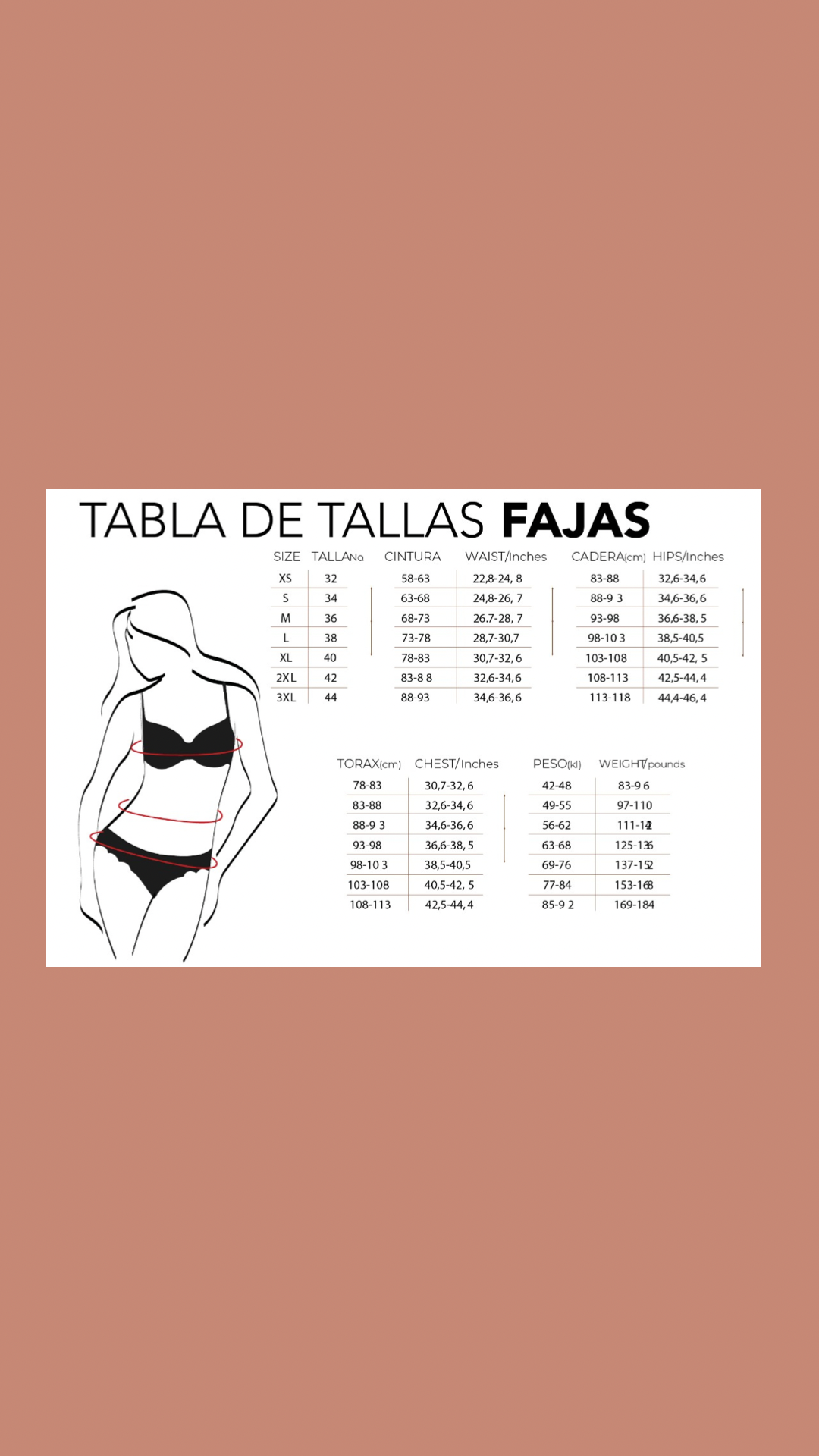 Faja Estraple /  Short talle alto