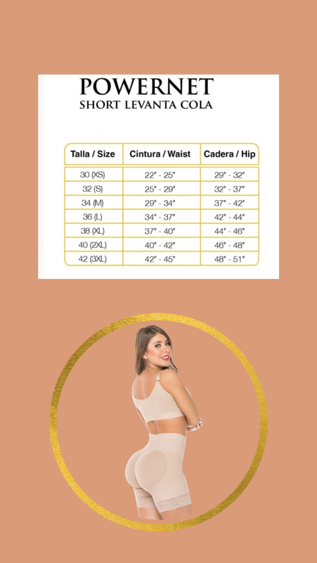 Push Up Short / Short Levanta Glúteos